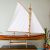 Стендова модель дерев'яного човна