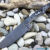 Beautiful blade for a knife made of laminated Damascus, 100% handmade - # 43 (produced in Russia)