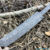 Beautiful blade for a knife made of laminated Damascus, 100% handmade - # 80 (produced in Russia)
