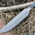 Beautiful blade for knife made of laminated steel, 100% handmade - # 135 (Production in Russia)