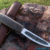 Beautiful knife with forged tool steel blade, 100% handmade - # 198 (made in Russia)