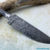 Beautiful blade for a knife made of Damascus, 100% handmade - # 359 (produced in Russia)