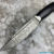 Beautiful knife with forged Damascus steel blade, 100% handmade - #216 (made in Russia)