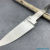 Beautiful forged steel knife blade, 100% handmade - # 389 (Produced in Russia)