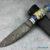 Beautiful knife with forged Damascus steel blade, 100% handmade - #281 (made in Russia) - Изображение4 Beautiful knife with forged Damascus steel blade, 100% handmade - #281 (made in Russia) - Изображение4