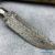 Beautiful blade for a knife made of Damascus, 100% handmade - # 409 (produced in Russia) - Изображение2 Beautiful blade for a knife made of Damascus, 100% handmade - # 409 (produced in Russia) - Изображение2