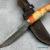 Beautiful knife with forged Damascus steel blade, 100% handmade - #290 (made in Russia) - Изображение4 Beautiful knife with forged Damascus steel blade, 100% handmade - #290 (made in Russia) - Изображение4