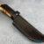 Beautiful knife with forged Damascus steel blade, 100% handmade - #290 (made in Russia) - Изображение6 Beautiful knife with forged Damascus steel blade, 100% handmade - #290 (made in Russia) - Изображение6