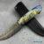 Beautiful knife with forged Damascus steel blade, 100% handmade - #292 (made in Russia) - Image 5