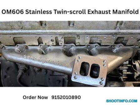 OM606 Stainless Twin-scroll Exhaust Manifold1769583731